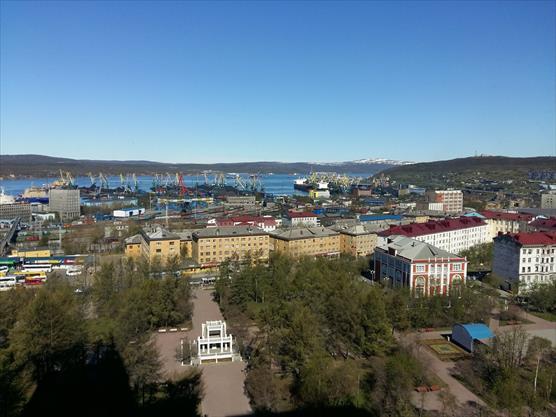Murmansk kesäkuussa 2017